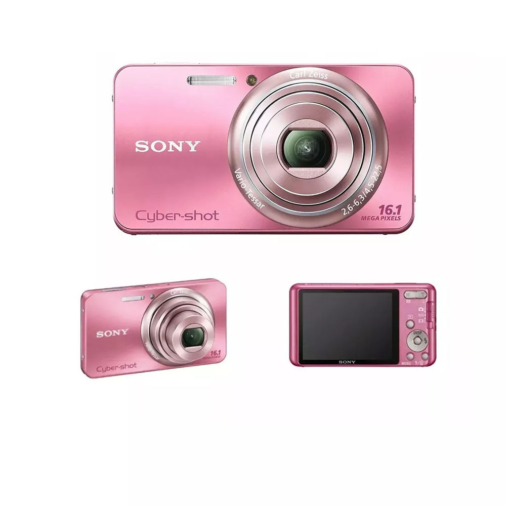 Refurbished Sony Cyber Shot Dsc W570 Digital Camera Pink With Battery 5x Zoom English Language (1)